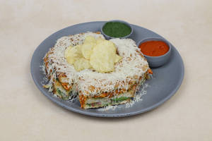 Veggie Junglee Grilled Sandwich