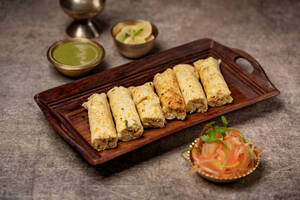 Makai Malai Seekh Kebab