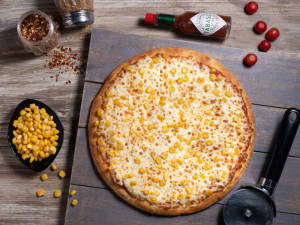 Cheese Golden Corn Pizza [Medium 9 Inches]