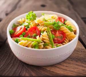 Salsa Tomato Salad Fish Crunchy Spicy Noodles