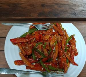 Honey Chilly Potato