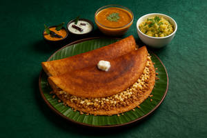 Benne Garlic Roast Masala Dosai (2pc)