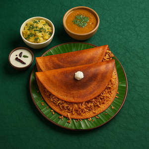 Benne Caramalized Onion Roast Masala Dosai (2pc)