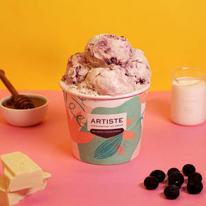 White Ruby Ice Cream 450 Ml