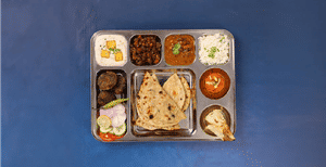 Veg Deluxe Thali With Kesariya Kheer