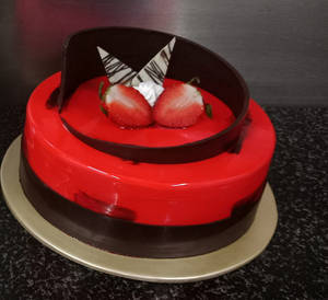 Strawberry Choco(1/2 Kg) (egg Less)