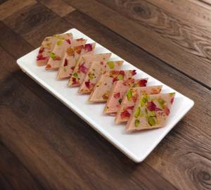 Rose Kaju Katli
