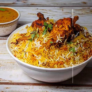 Tandoori Chicken Biryani