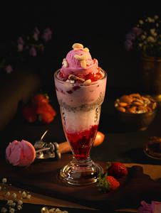 Strawberry Falooda
