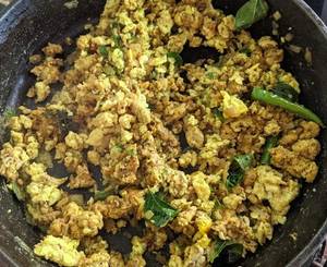 Egg Chicken Kebab Bhurji