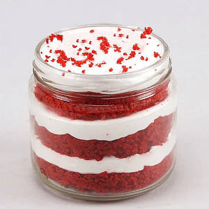 Red Velvet Cake Jar