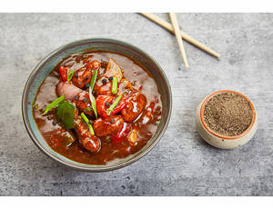 Baby Corn Black Pepper Sauce