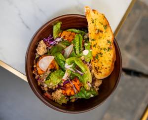 Grilled Guava + Chilli Granola Salad