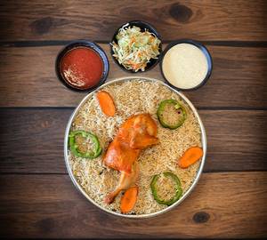 Chicken kuzhi mandhi Quater