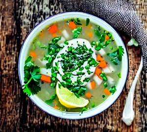 Veg Lemon Coriander Soup