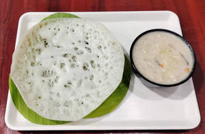 Appam With Veg Stew