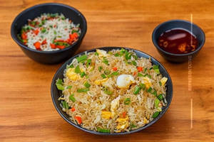 Egg Burnt Garlic Fried Rice