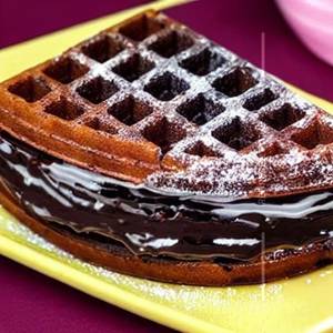 Chocolaty Madness Waffle