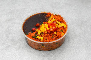 Veg Hong Kong Fried Rice With Veg Hot Garlic Gravy