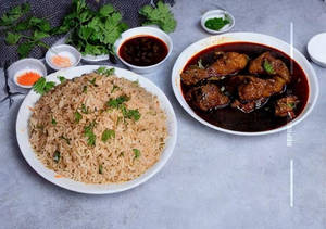 Veg Malaysian Pot Fried Rice