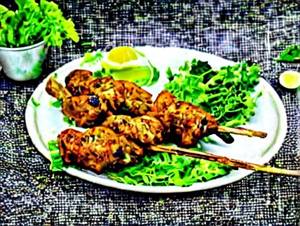 Chicken Jungle Kabab