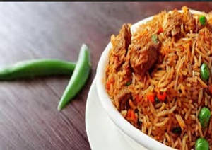 Schezwan Mutton Fried Rice    