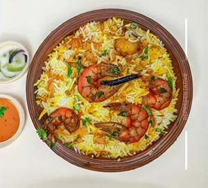 Prawns Dum Biryani