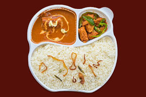 Ghee Rice + Butter Chicken Boneless + Chilli Chicken Boneless