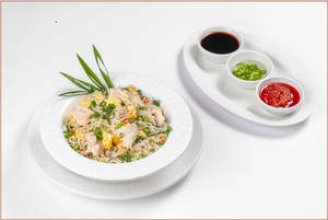 Chicken and Egg Wok Tossed Rice