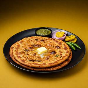 Aloo Pyaz ka Paratha (TANDOORI)