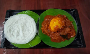 Idiyappam With Egg Roast