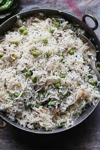 Green Peas Pulao     