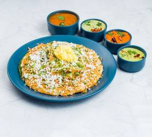 Open Butter Masala Dosa