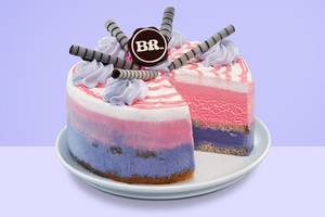 Cotton Candy Ice Cream Cake (500 G)
