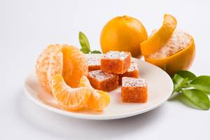 Orange Burfi
