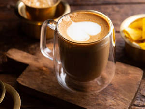 Hot Cappuccino Coffee