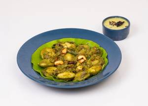 Tossed Ghee Pudina Button Idli