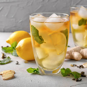 Ginger & Lime Ice Tea
