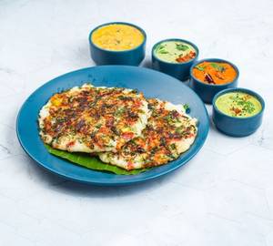 Ghee Tomato Uttapam (2 Pcs)