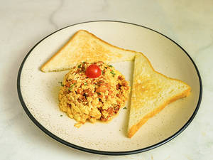 Scrambled Eggs With Goan Sausage