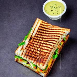 Veg grilled sandwich                       