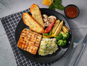 BBQ Cottage Cheese Steak