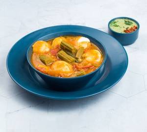 Ghee Button Idli Sambar