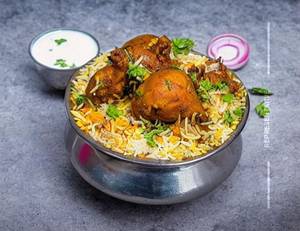 Indrayani Rice Chicken Leg   Biryani 