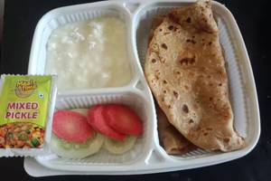 Aloo Paratha Thali