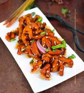 Chilli Mushroom (Dry)