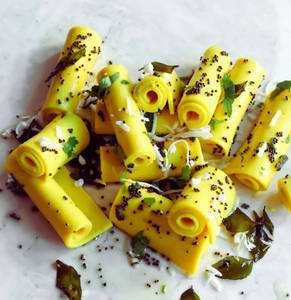 Khandvi Dhokla