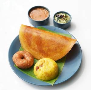 Ghee Pudi Masala Dosa Breakfast Combo