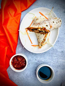 Paneer Chilli Wrap