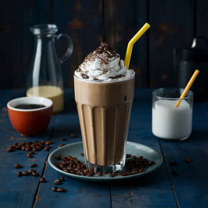 Cold Coffee With Ice Cream